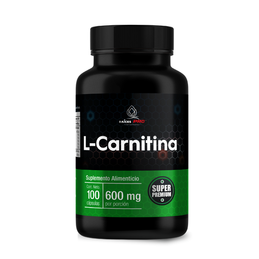 L Carnitina Super Premium 100 Cápsulas Raíces Pro